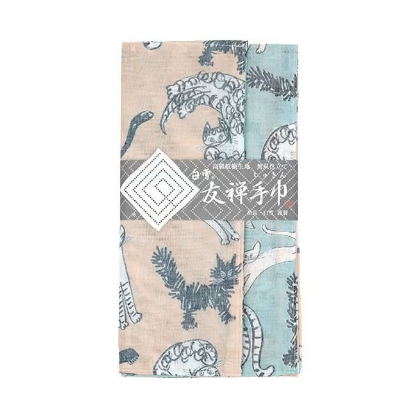 Tea Towel - meow meow meow