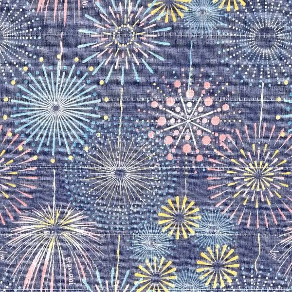 Shirayuki Fukin kitchen cloth in Hanabi, hanging to dry