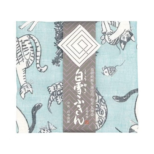 Shirayuki Fukin kitchen cloth in meow meow meow hanging to dry