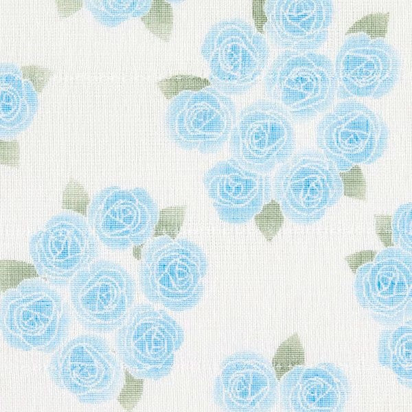 Shirayuki Fukin kitchen cloth in Rose Blue hanging to dry