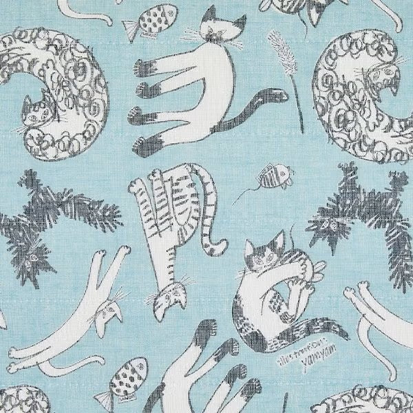Shirayuki Fukin kitchen cloth in meow meow meow hanging to dry