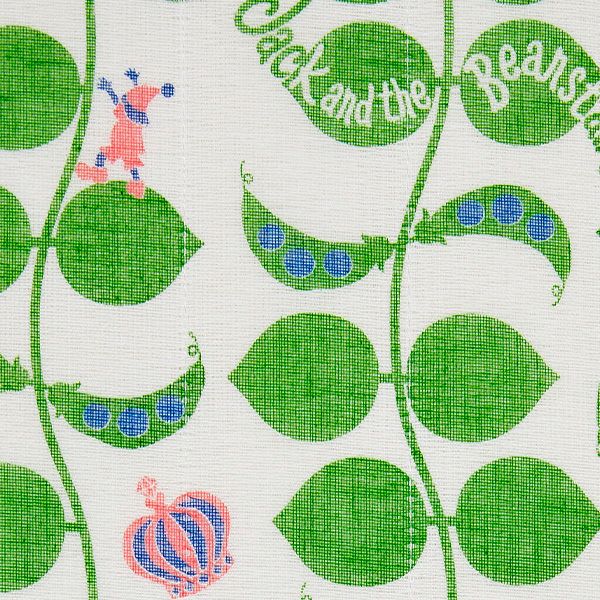 Shirayuki Fukin kitchen cloth in Jack and the beanstalk hanging to dry