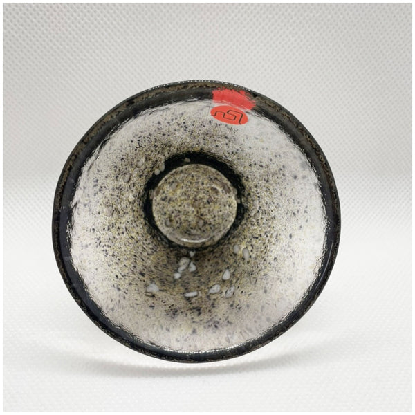 Tsugaru Vidro Masaba mackerel blue glass sake cup