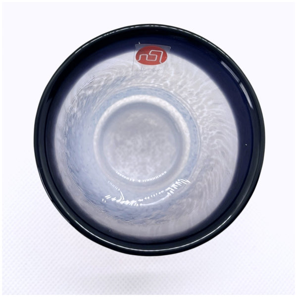 Tsugaru Vidro Maguro tuna black and purple glass sakazuki